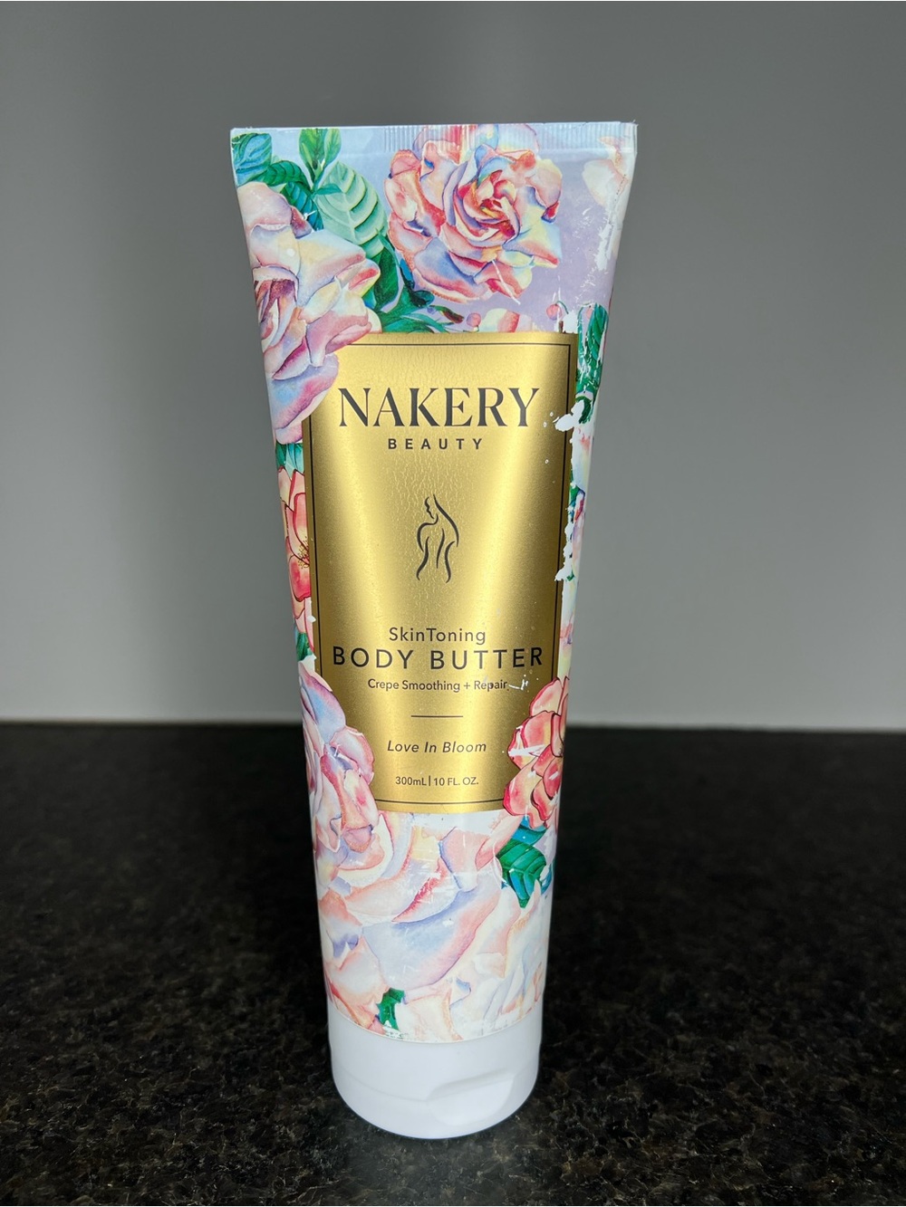 Nakery Beauty SkinToning Body Butter (Love In Bloom) 10 Fl Oz-NEW & SEALED